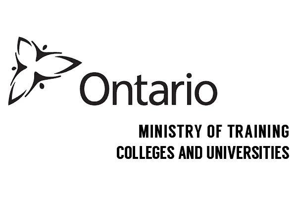 ontario ministry of training colleges logo